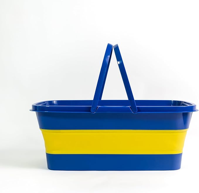 Space Mop 4-1; Scopa, Lavapavimenti, Lava e Asciuga Pavimenti - Pulizia Efficiente e Veloce, Adatta a Tutti i Tipi di Pavimenti/ Mop completo 3 ricambi in omaggio/ Mop + secchio salva spazio in omaggio 1 ricambio