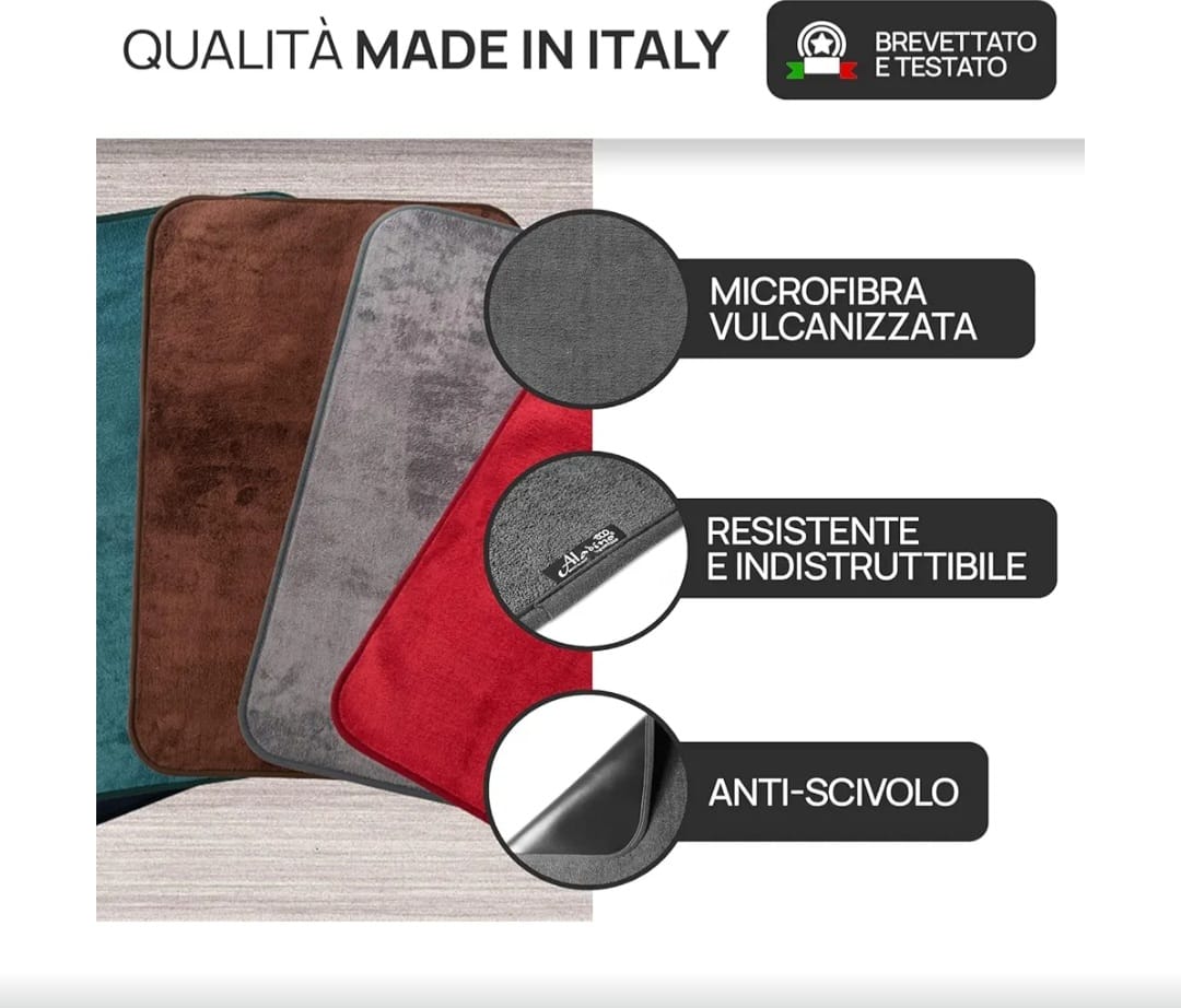 Tappeto Magico Aladino - Zerbino Assorbente Antiscivolo Lavabile