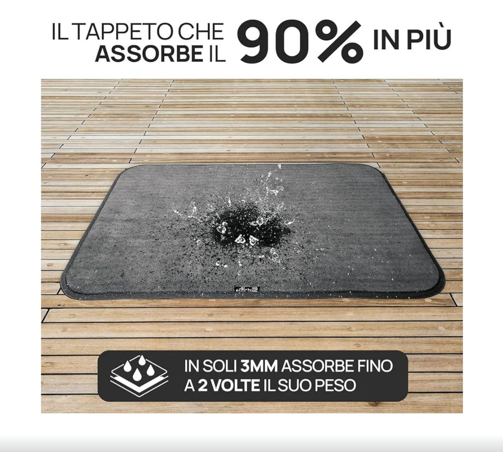 Tappeto Magico Aladino - Zerbino Assorbente Antiscivolo Lavabile