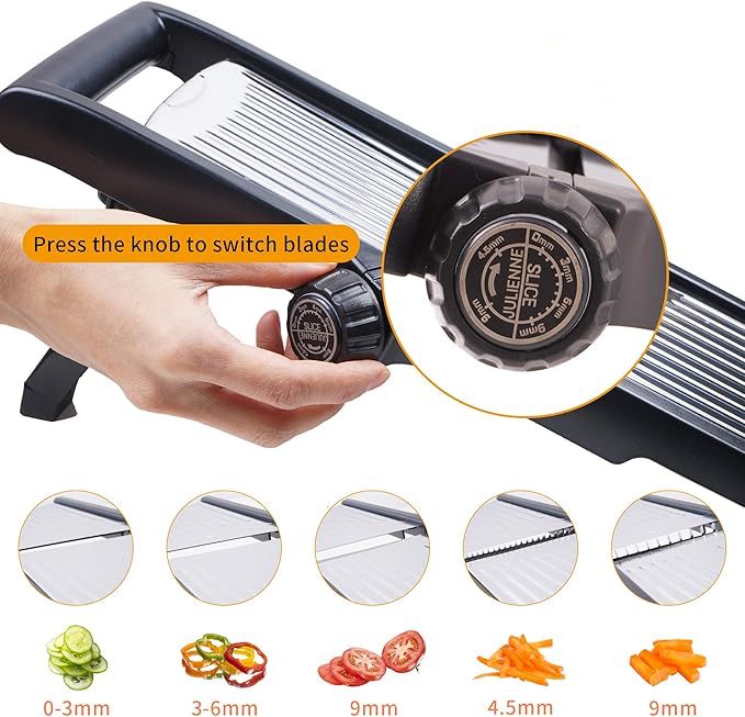 Mandolina in acciaio inox