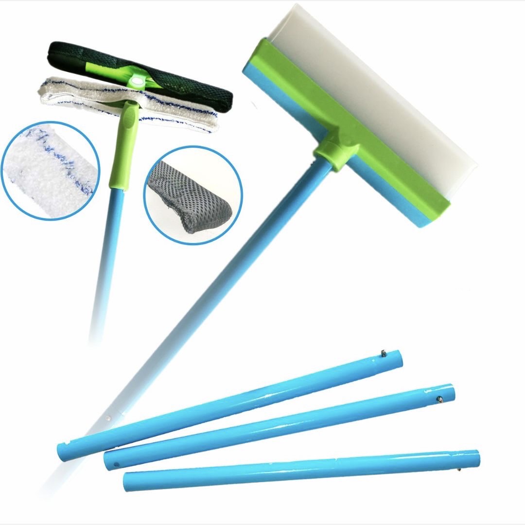 Professional Silicone Window Cleaner - Complete Kit with Accessories