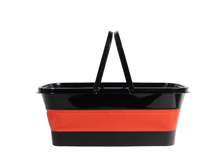 Space Mop 4-1; Scopa, Lavapavimenti, Lava e Asciuga Pavimenti - Pulizia Efficiente e Veloce, Adatta a Tutti i Tipi di Pavimenti/ Mop completo 3 ricambi in omaggio/ Mop + secchio salva spazio in omaggio 1 ricambio