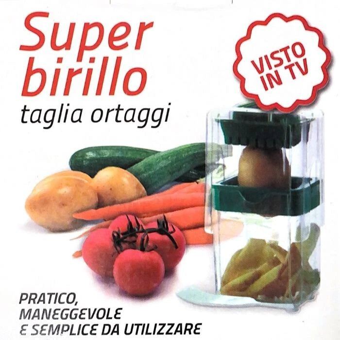 superbirillo con lama in acciaio inox