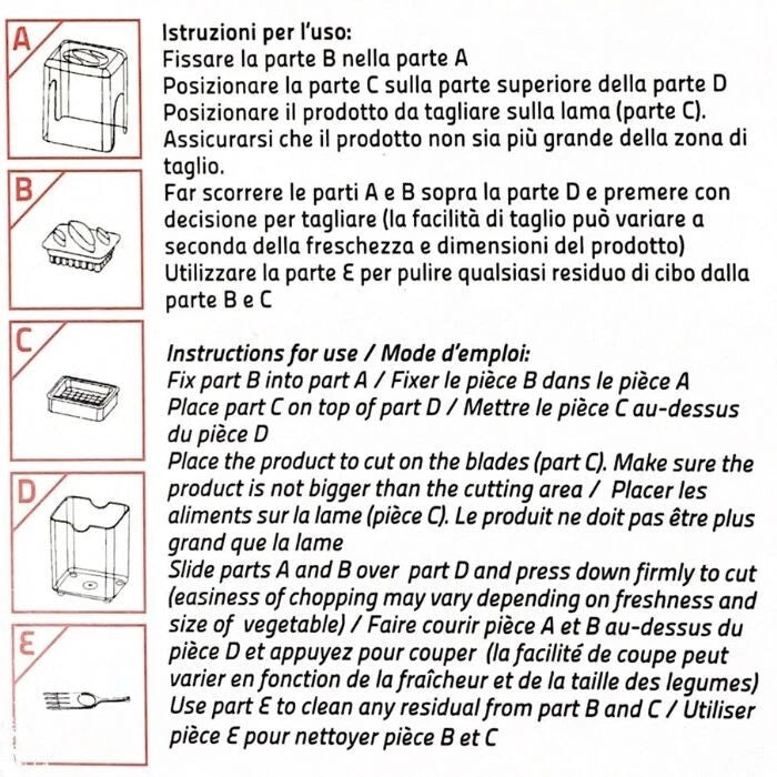 superbirillo con lama in acciaio inox